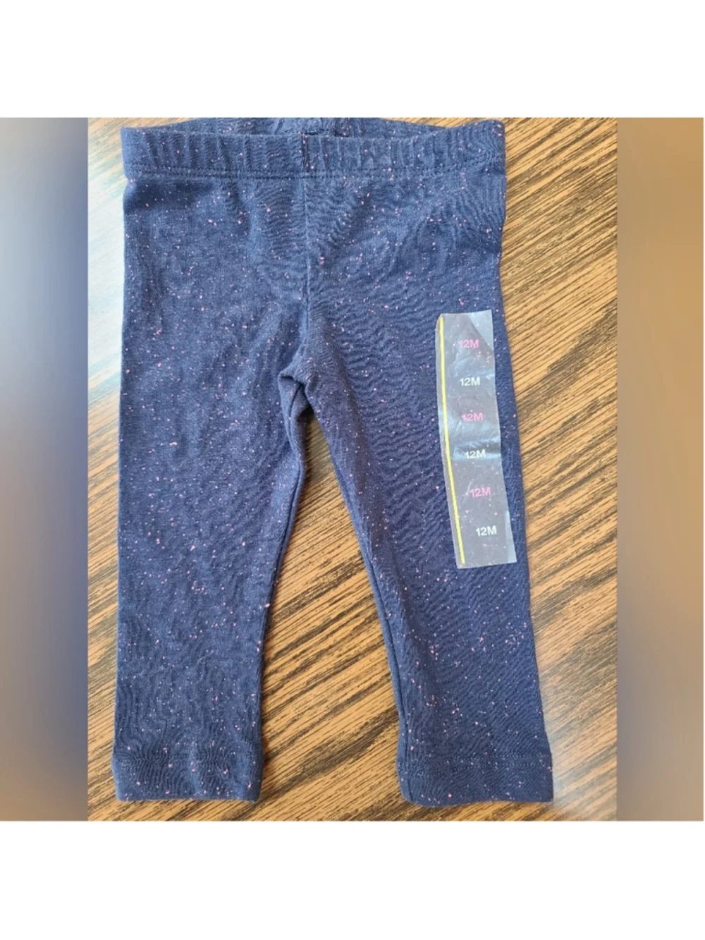 Circo Baby Girl 3pc Mix & Match Set 12M Pink Fruit Top Navy Glitter Polka Dot Le